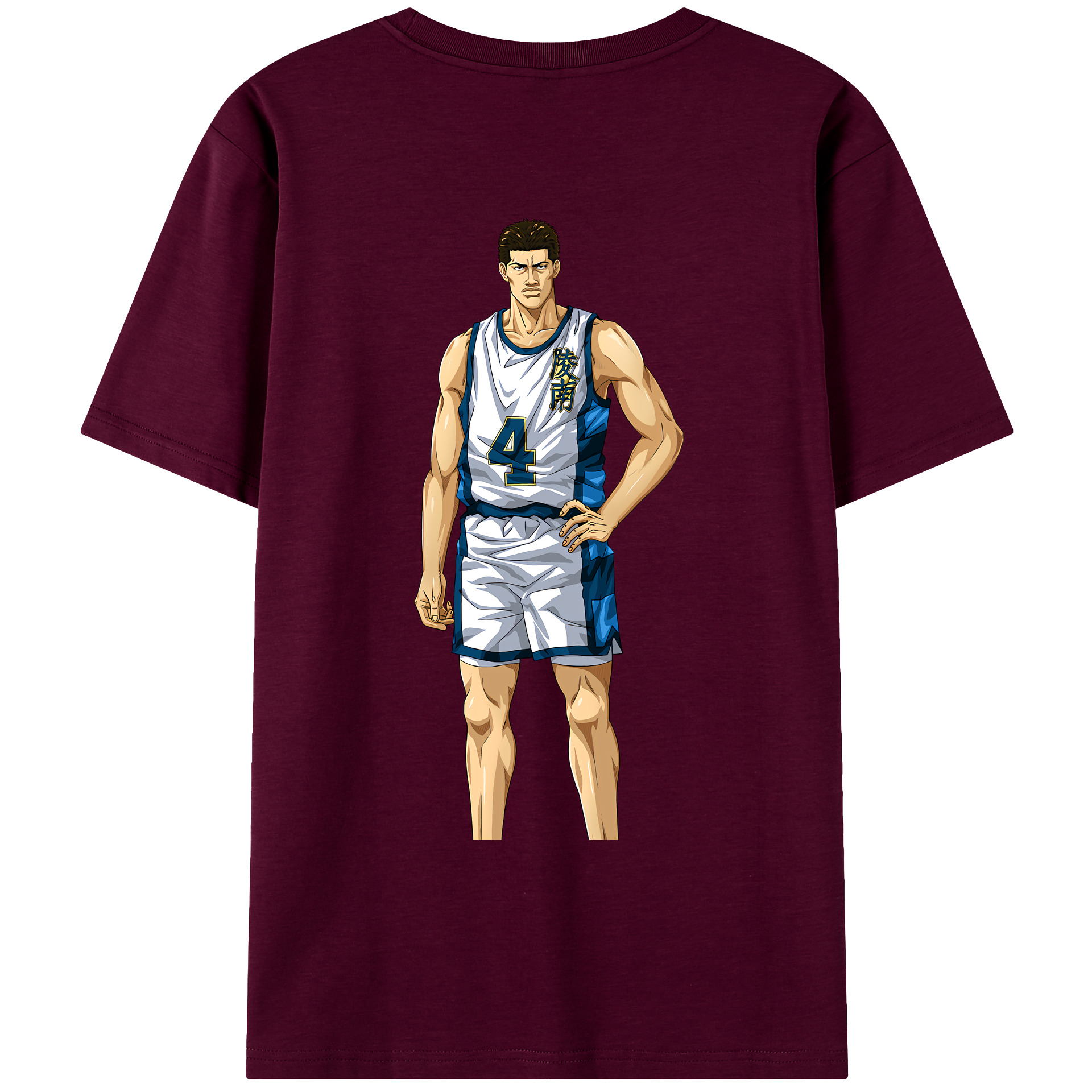 SLAM DUNK／スラムダンク レディース半袖Tシャツ(バックプリント)